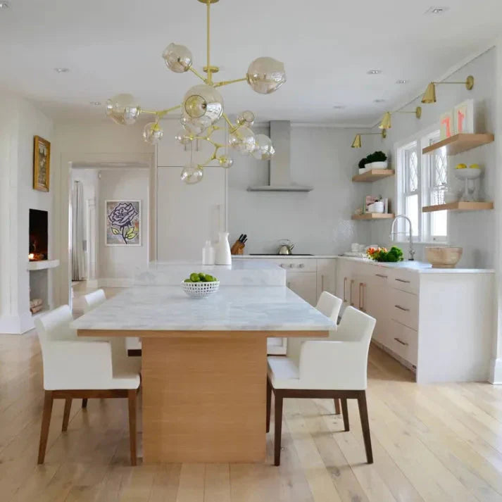 Bańkowy Sputnik Żyrandol