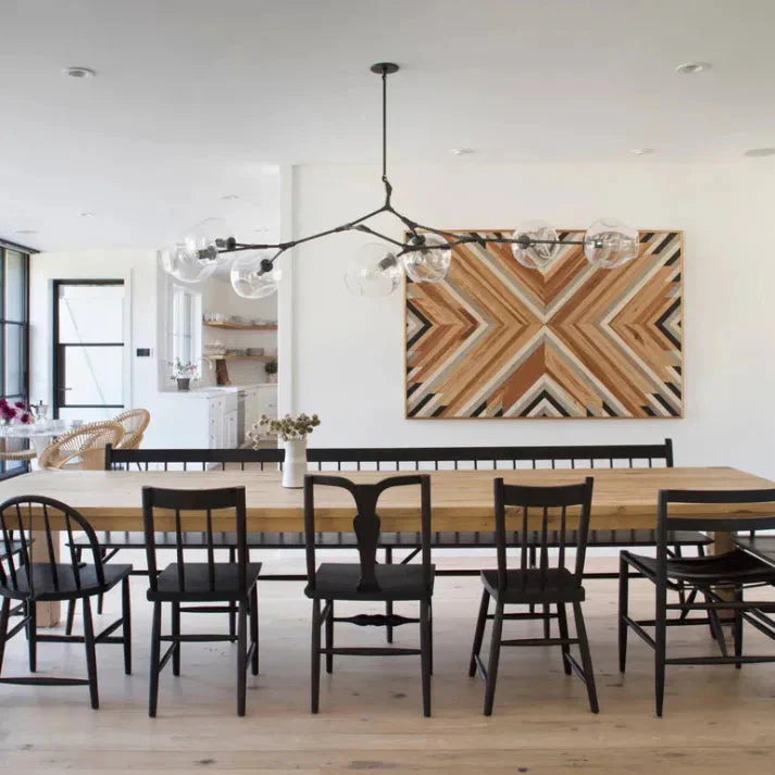 Bańkowy Sputnik Żyrandol