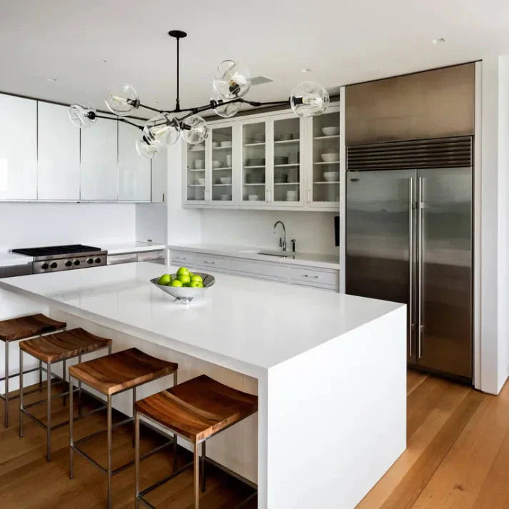 Bańkowy Sputnik Żyrandol