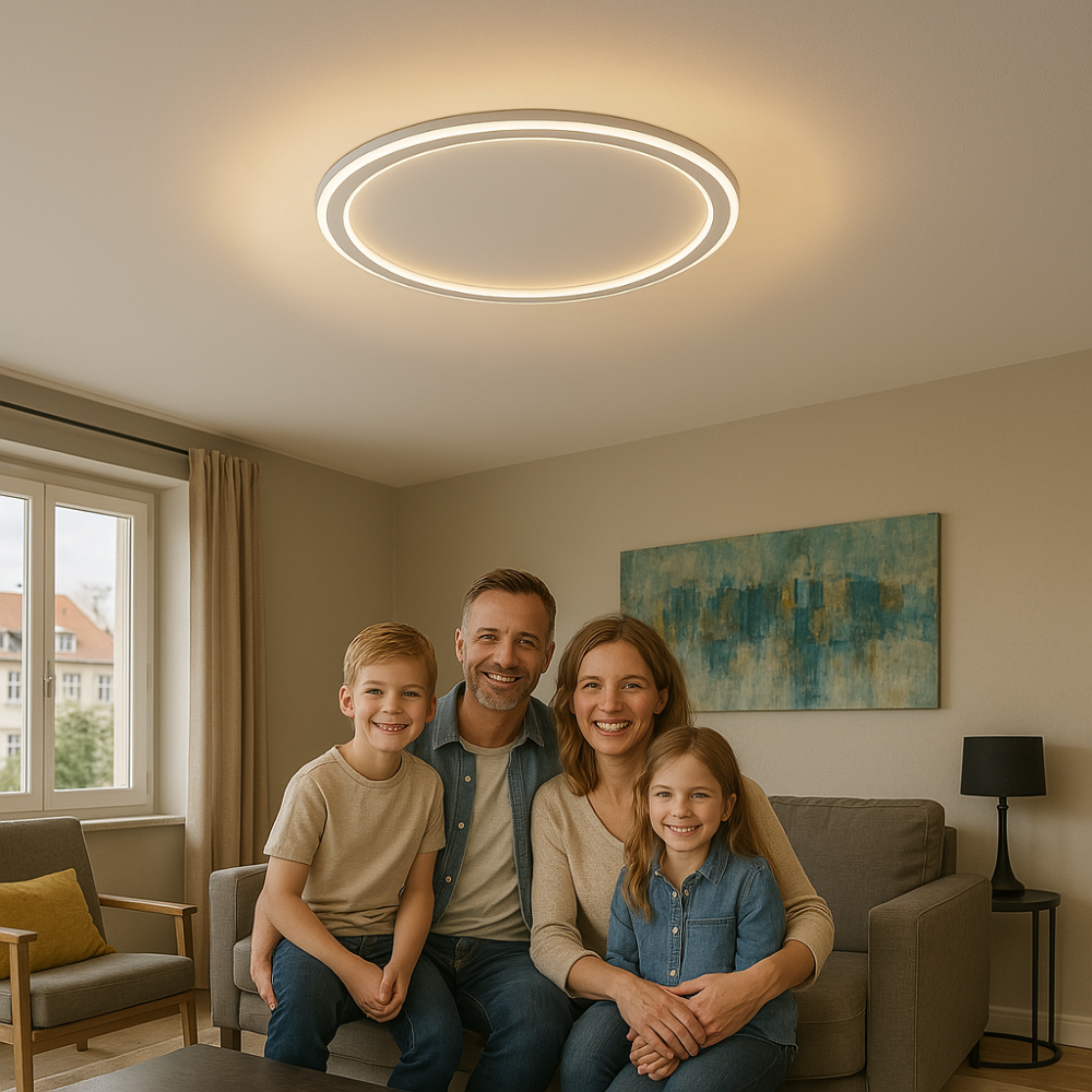 LumoNord | LED Lampa Sufitowa Przyciemniająca i Nowoczesny Design Nordycki