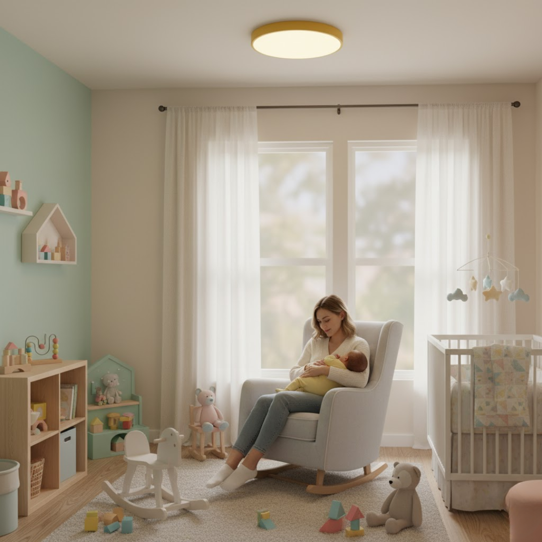 RingLuxe | Lampa sufitowa – Miękkie światło LED dla harmonijnej atmosfery