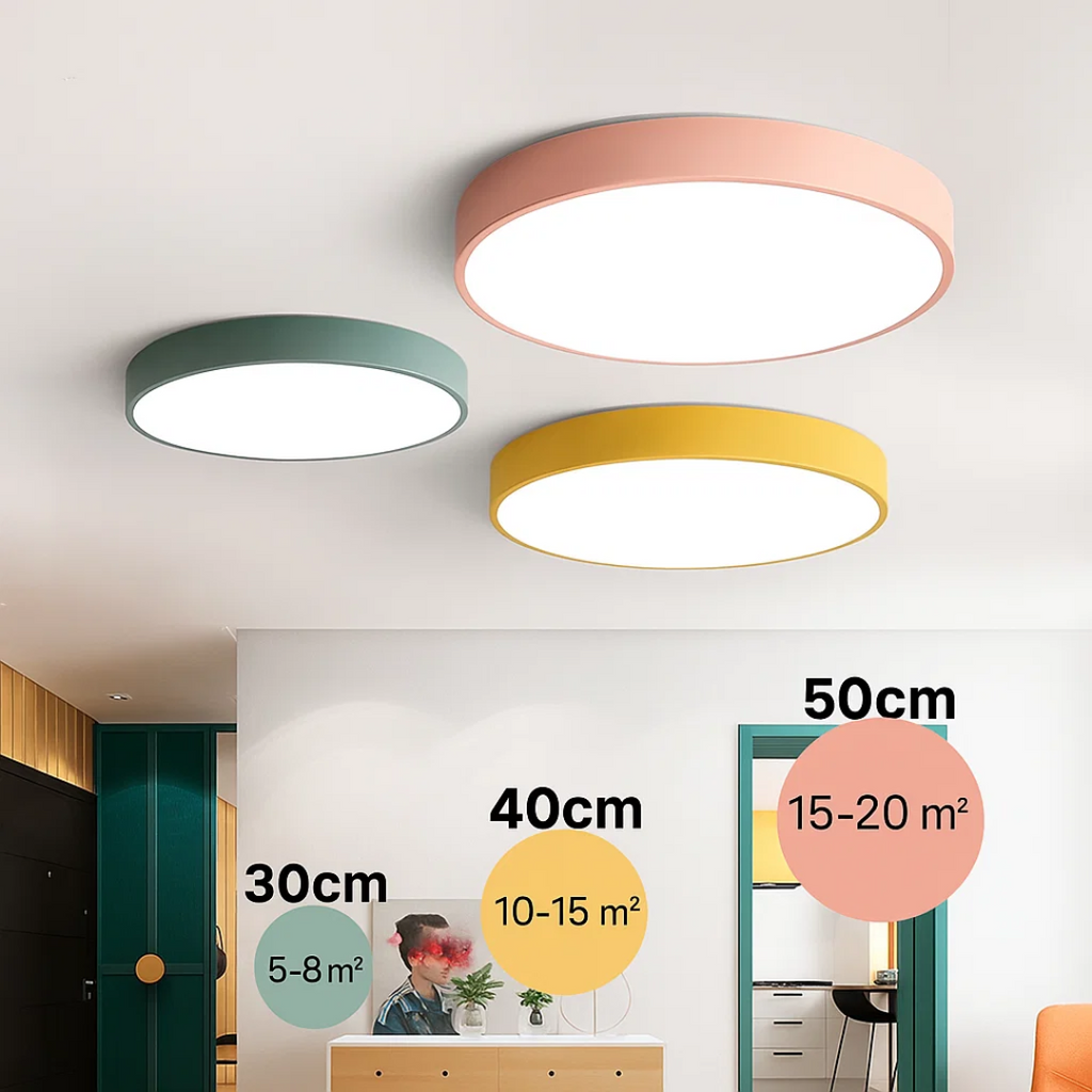 RingLuxe | Lampa sufitowa – Miękkie światło LED dla harmonijnej atmosfery