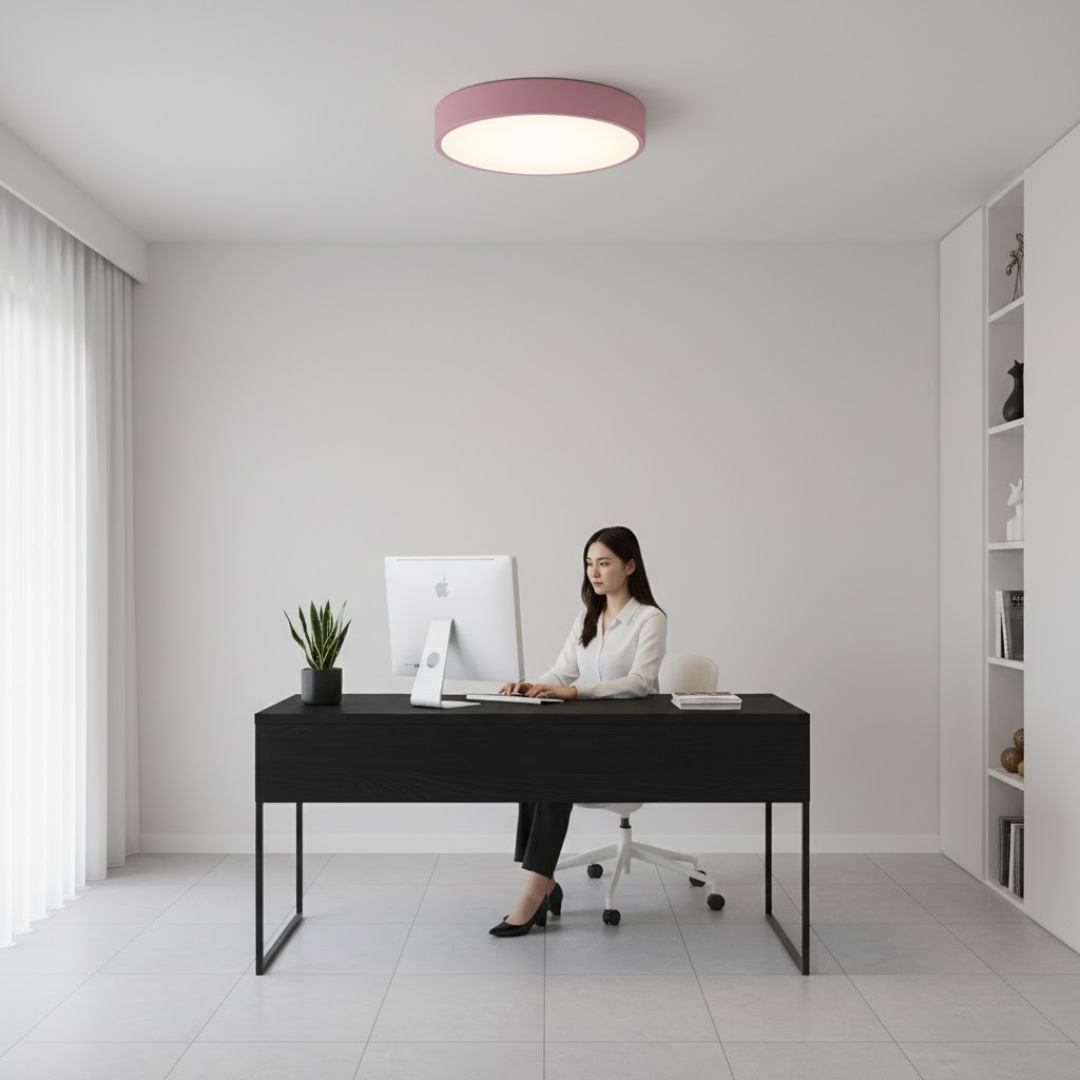 RingLuxe | Lampa sufitowa – Miękkie światło LED dla harmonijnej atmosfery