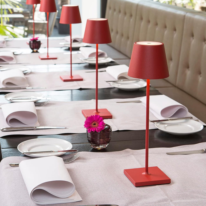 Ściemniana Długa Lampa Stołowa