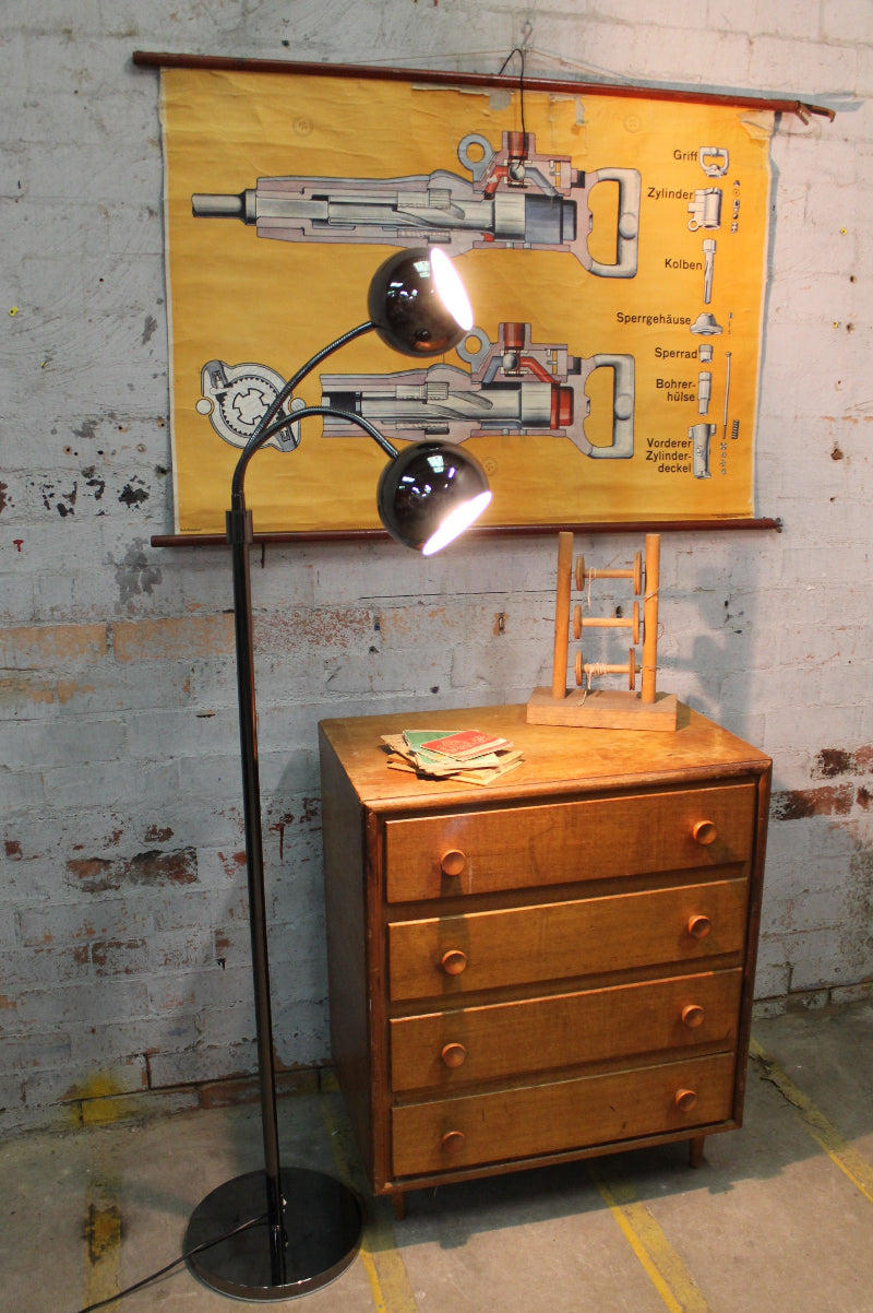 Lampa Podłogowa Retro