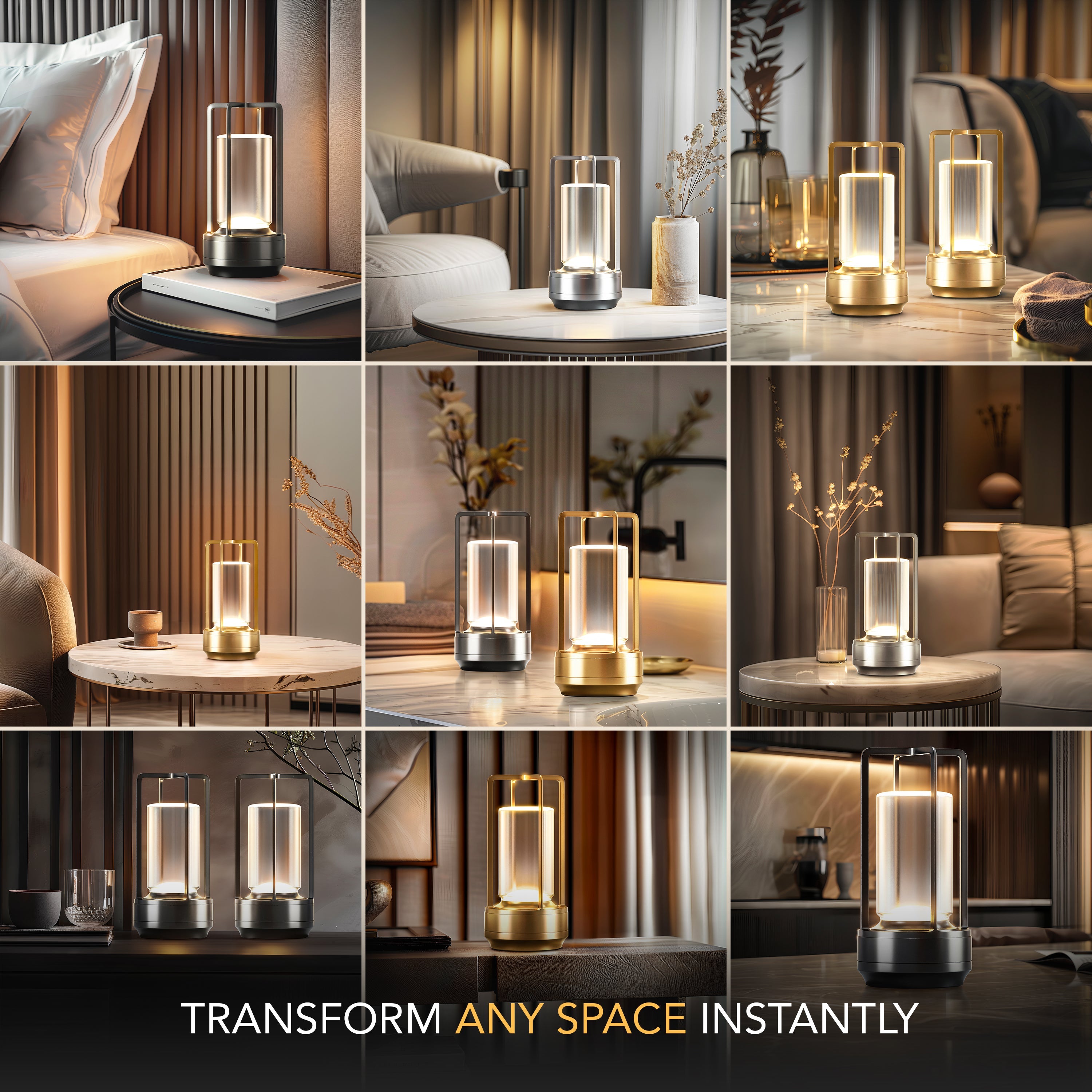 LAMPA STOŁOWA KRYSZTAŁOWA