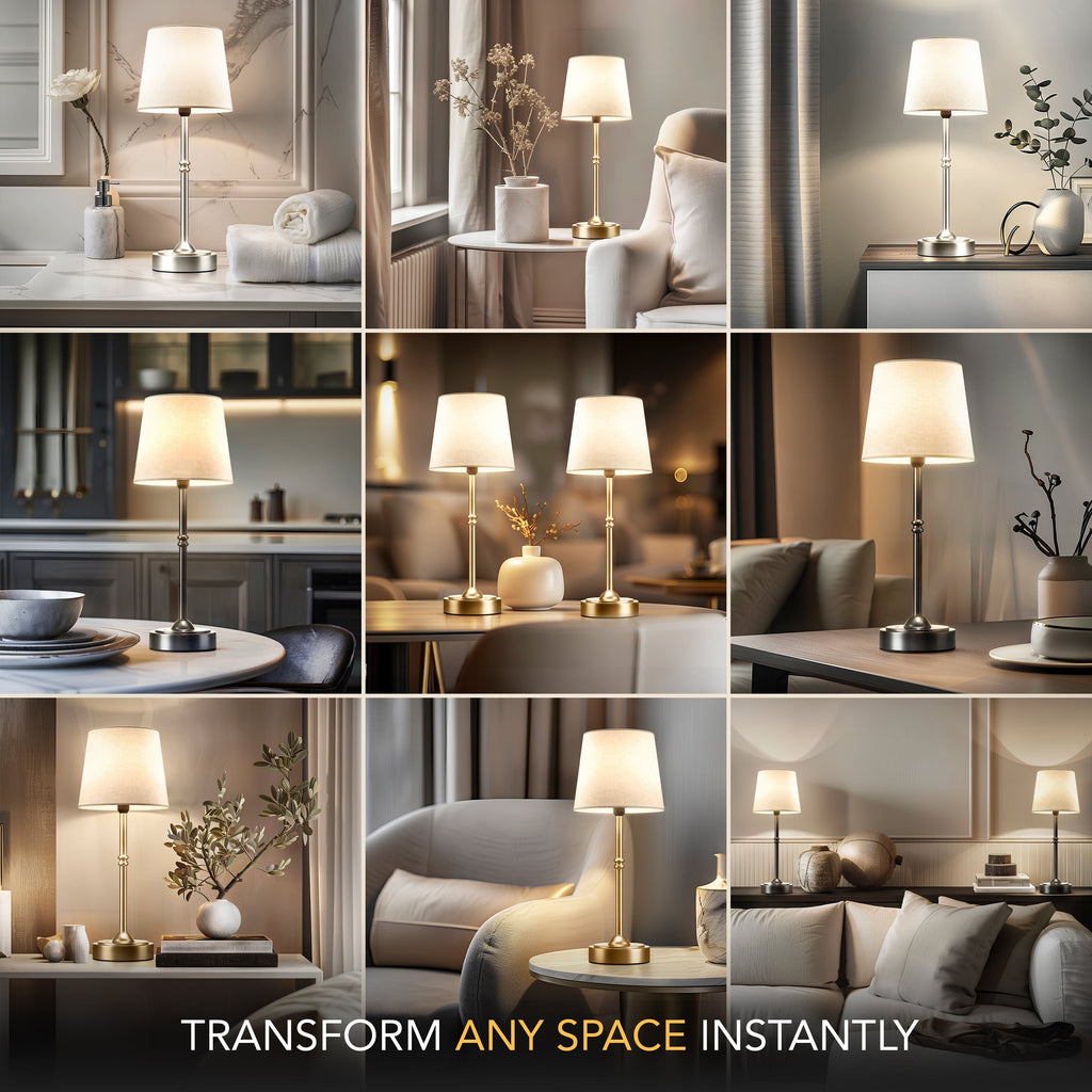 NOWOCZESNA LAMPA STOŁOWA