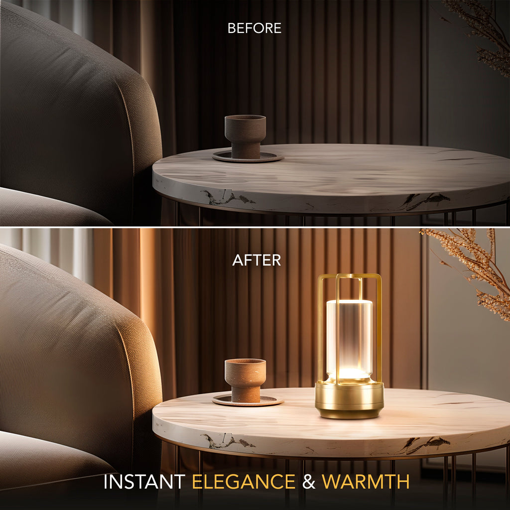 LAMPA STOŁOWA KRYSZTAŁOWA