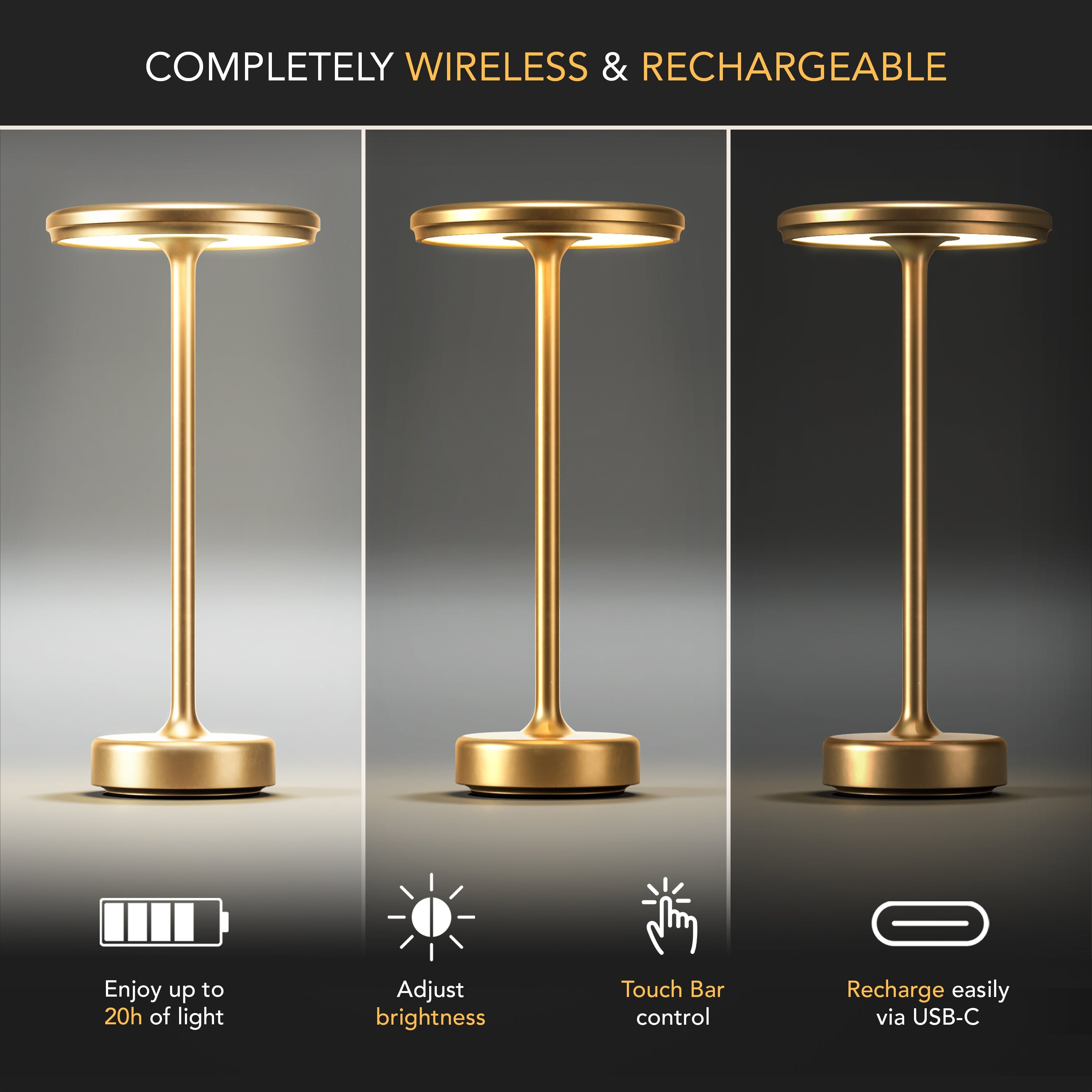 LAMPA STOŁOWA SOLARA