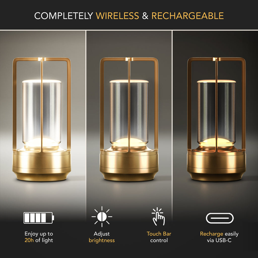 LAMPA STOŁOWA KRYSZTAŁOWA