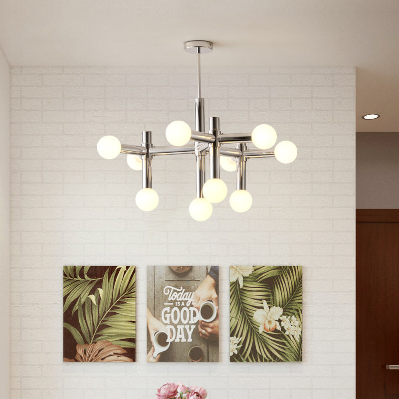 Skandynawski żyrandol kryształowy