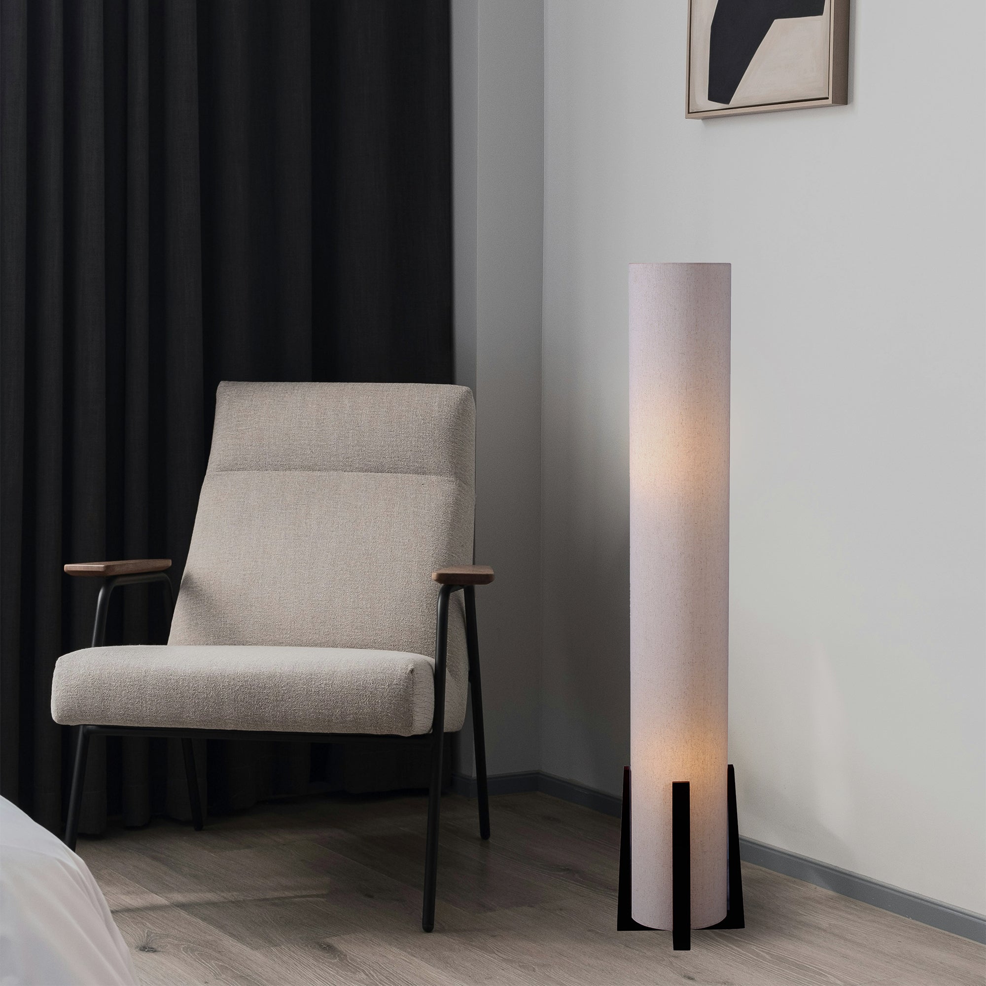 Lampa Podłogowa Esme - Naturalna