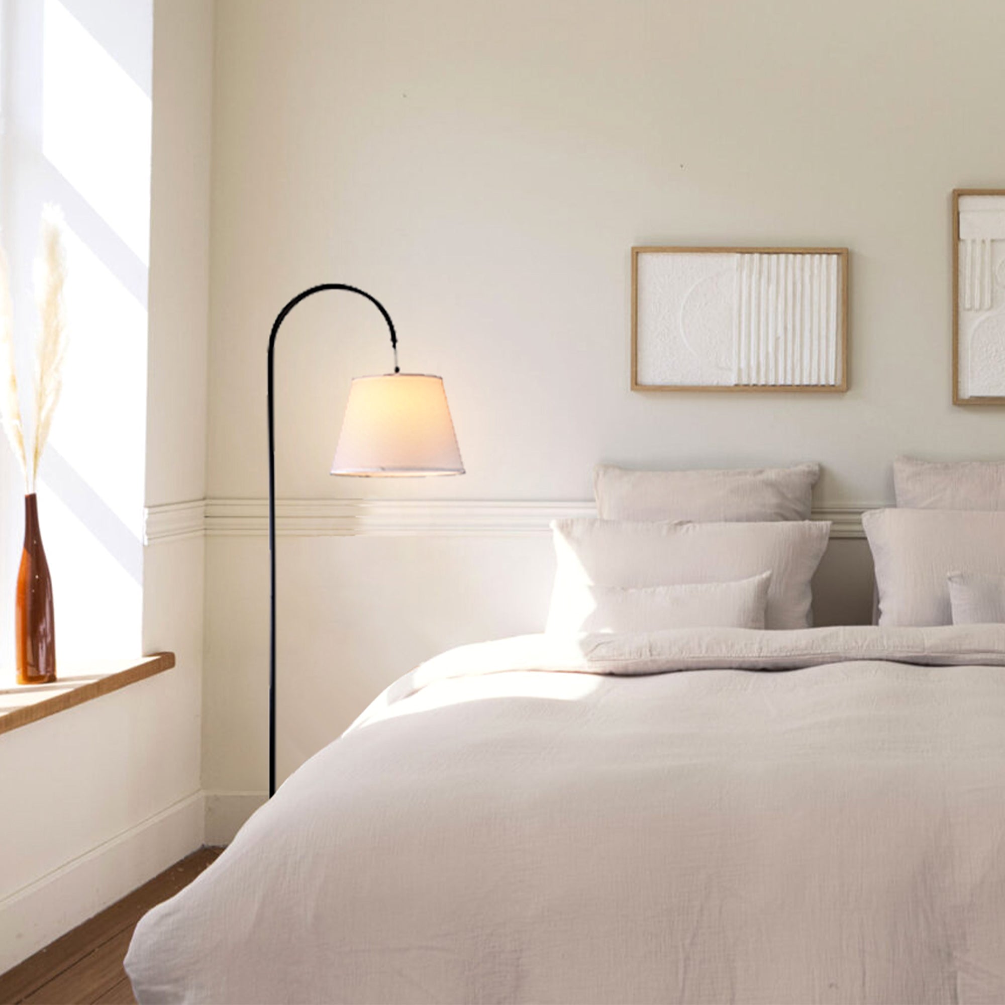 Lampa Podłogowa Thea - Biała