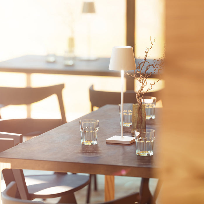 Ściemniana Długa Lampa Stołowa