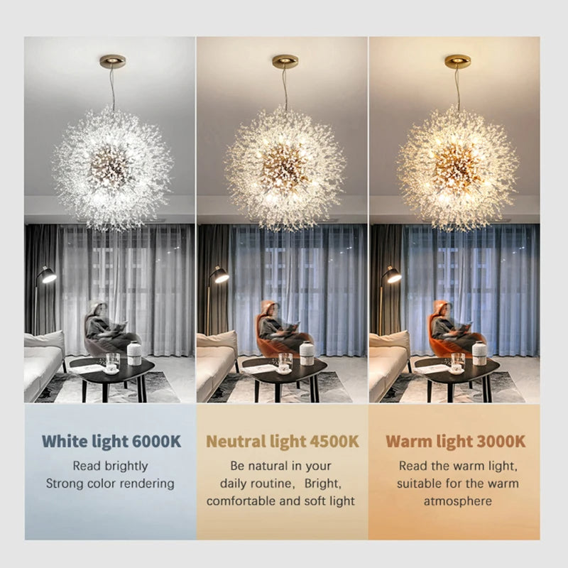 Olśniewający Kryształowy Żyrandol