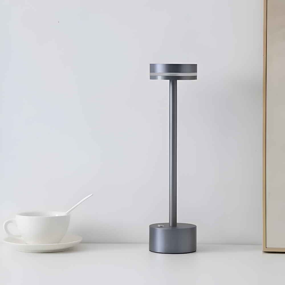 Lampa Mantle Touch - Przenośna, ładowalna lampa stołowa - Światło regulowane