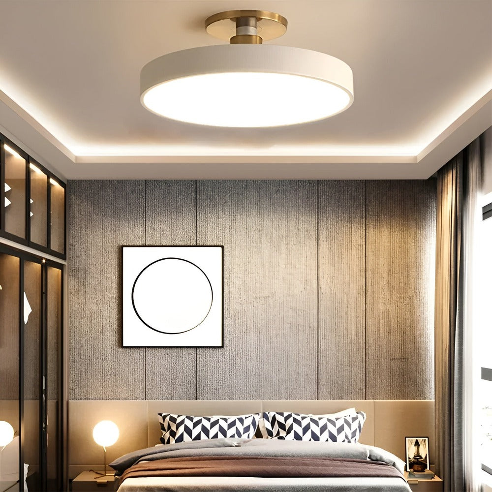 CosmicCircle - Mała Okrągła Lampa LED sufitowa